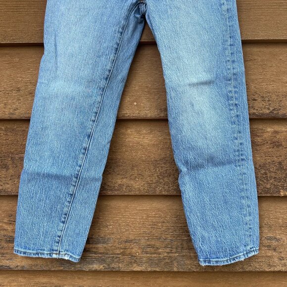 Madewell Classic Straight Jean Womens Size 24 Light Wash Denim Cotton Blend - Picture 7 of 14